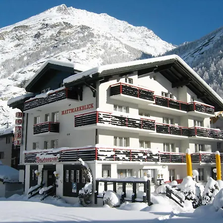 Hotell Hotel Restaurant Mattmarkblick Saas-Almagell